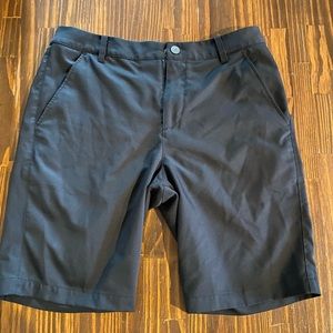 Black Puma Golf Shorts